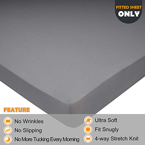 Barossa Design Soft Stretch Fitted Sheet