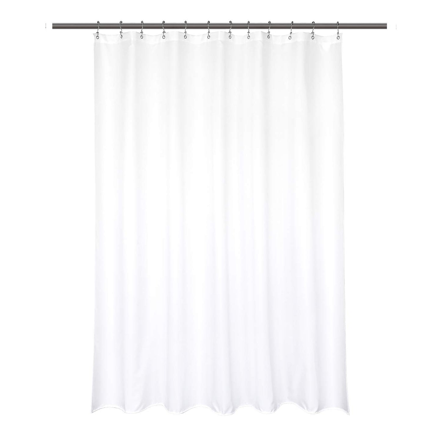 Barossa Design Waterproof Fabric Shower Curtain or Liner Microfiber