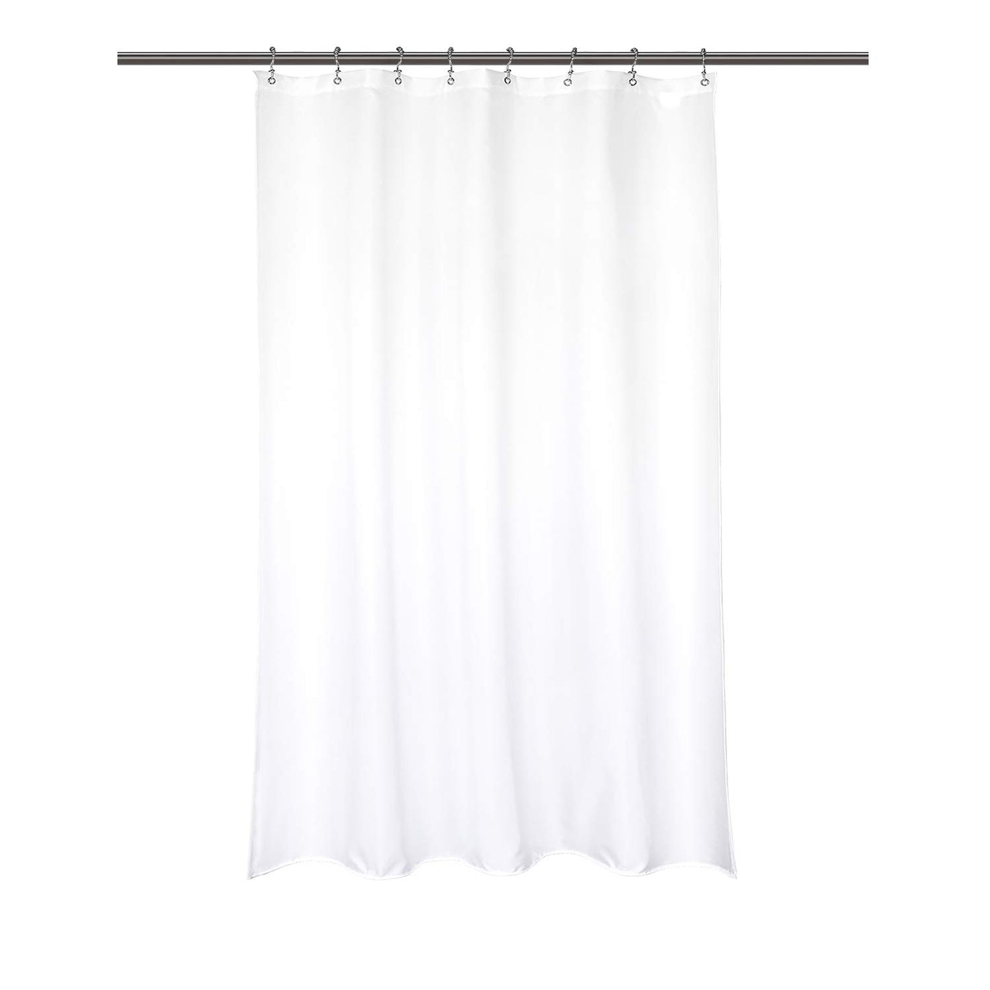 Barossa Design Waterproof Fabric Shower Curtain or Liner Microfiber