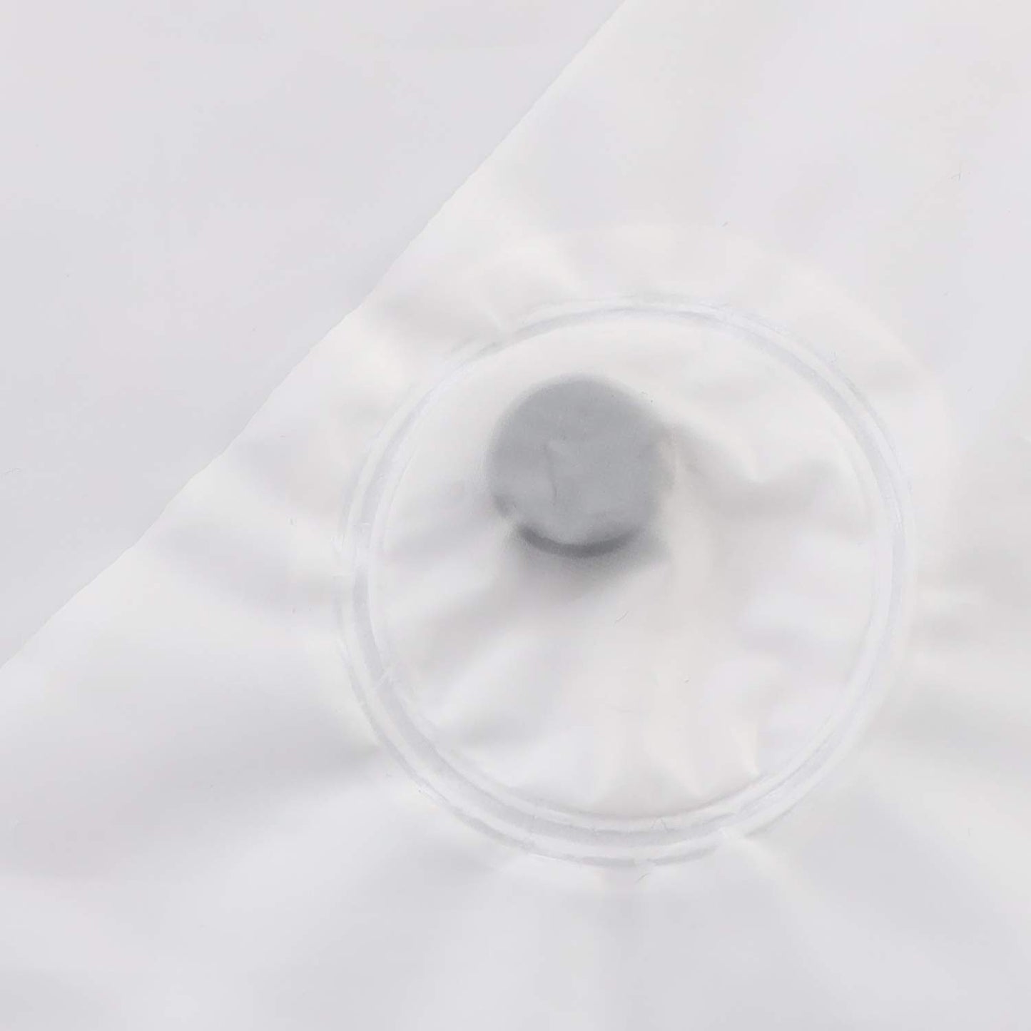 Barossa Design Plastic(PEVA) Snap in Shower Curtain Liner Replacement with Magnets Removable Liner