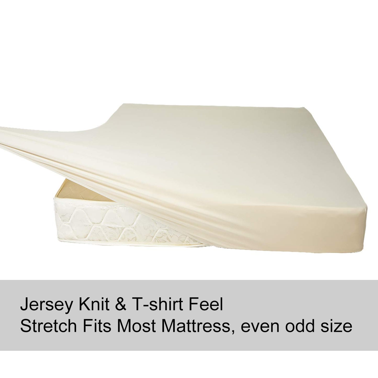 Barossa Design Soft Stretch Fitted Sheet