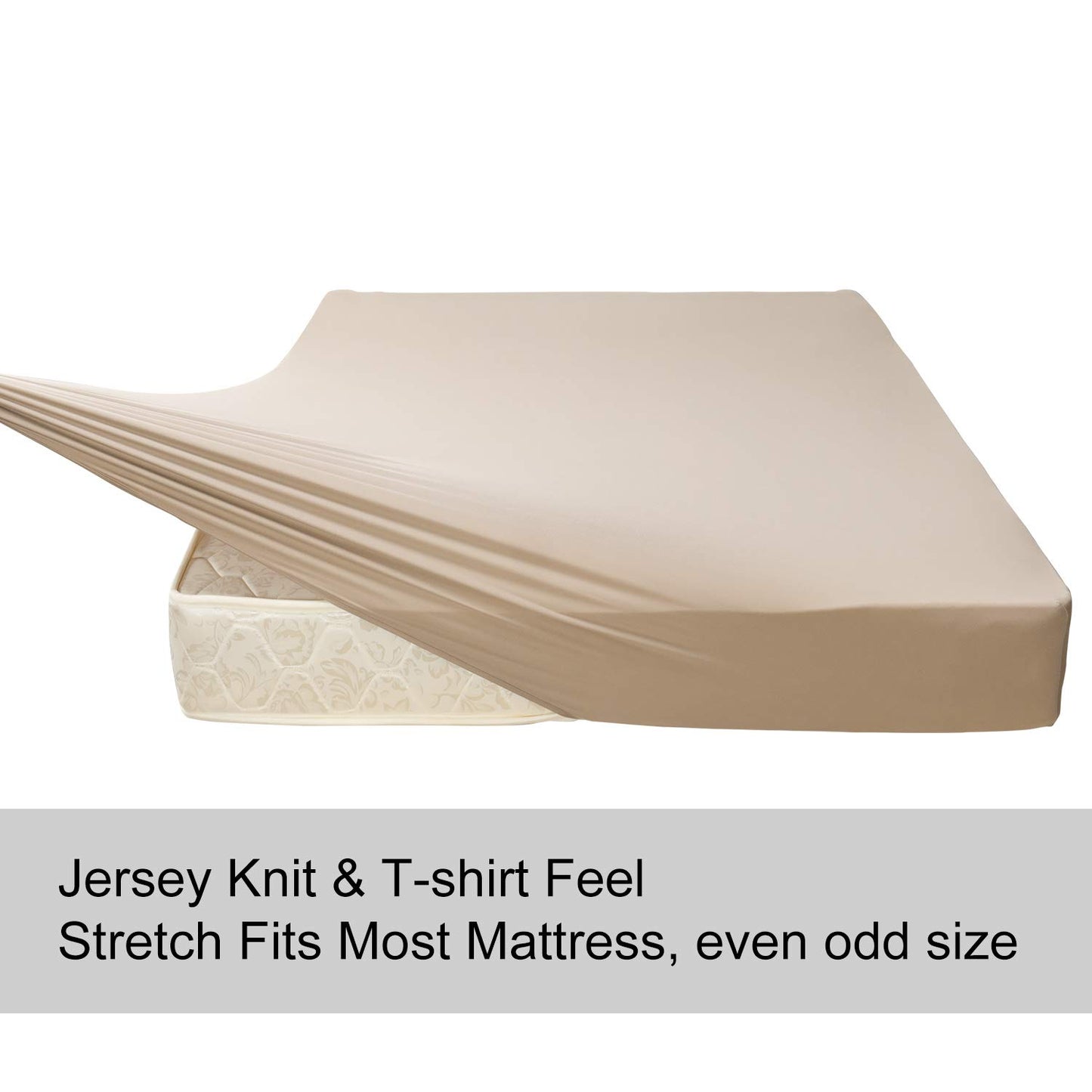 Barossa Design Soft Stretch Fitted Sheet