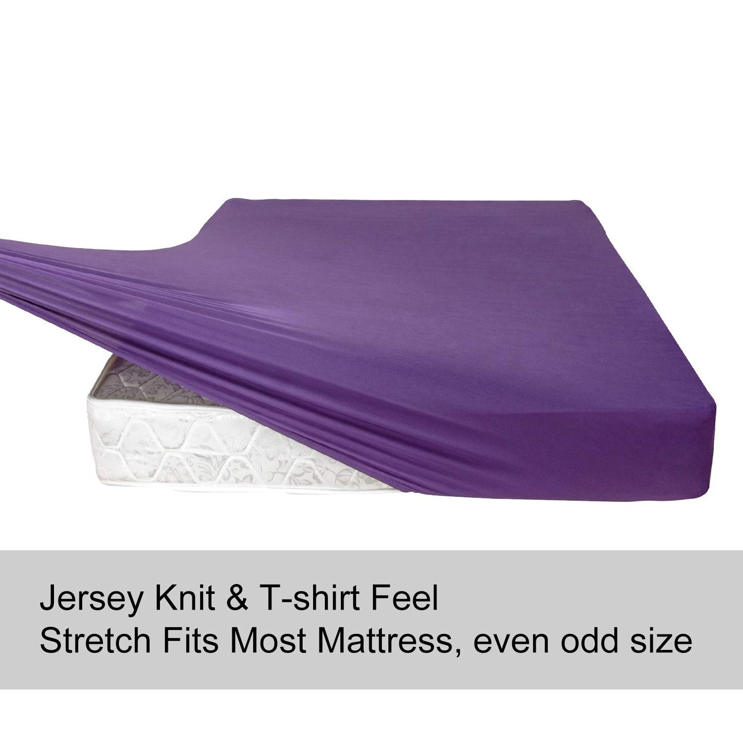 Barossa Design Soft Stretch Fitted Sheet