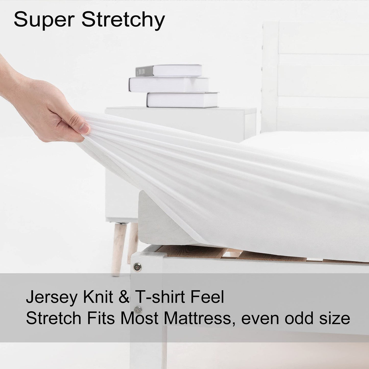 Barossa Design Soft Stretch Fitted Sheet