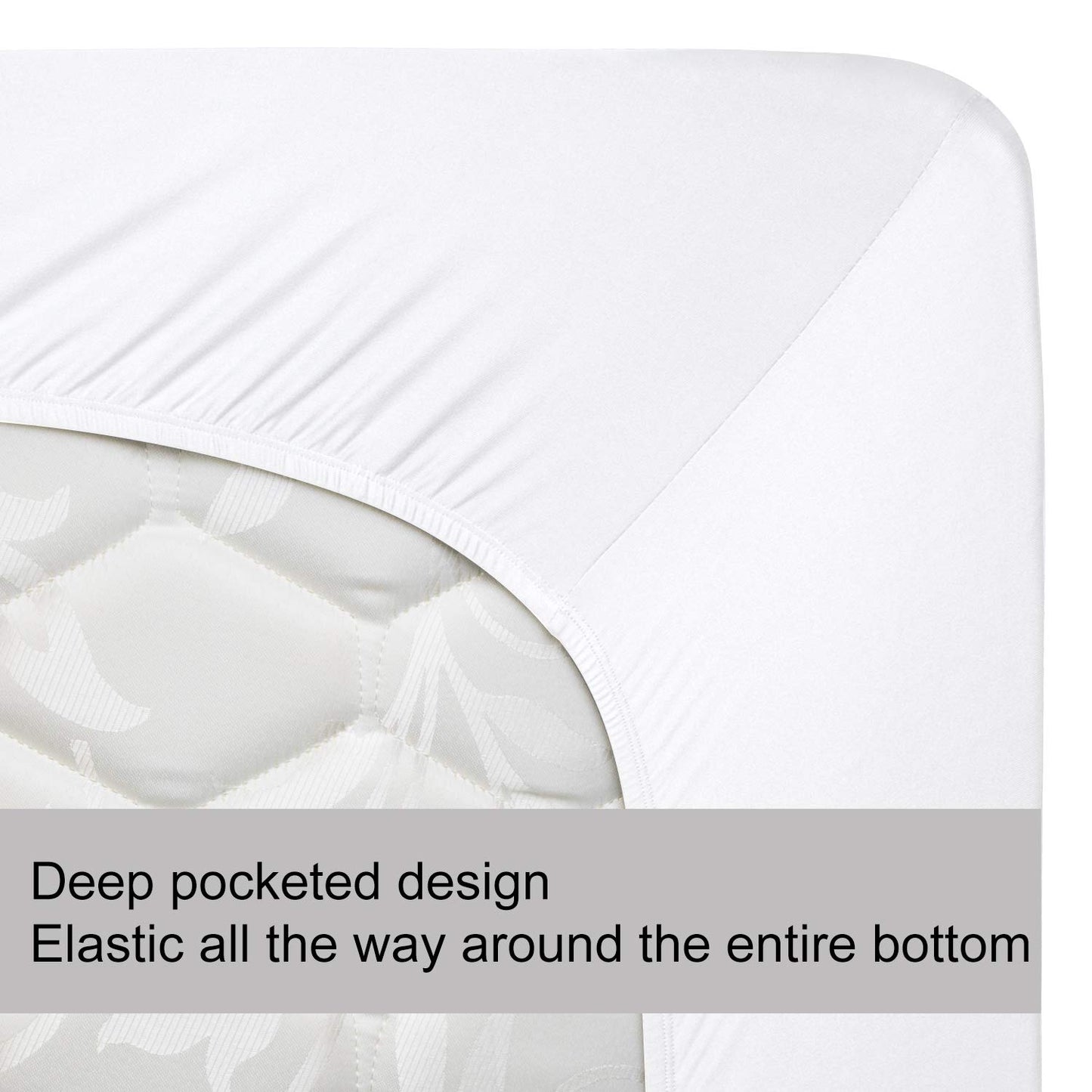 Barossa Design Soft Stretch Fitted Sheet