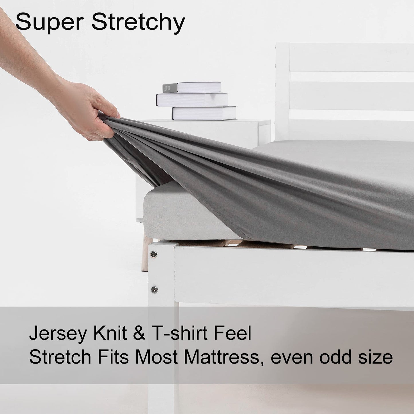 Barossa Design Soft Stretch Fitted Sheet