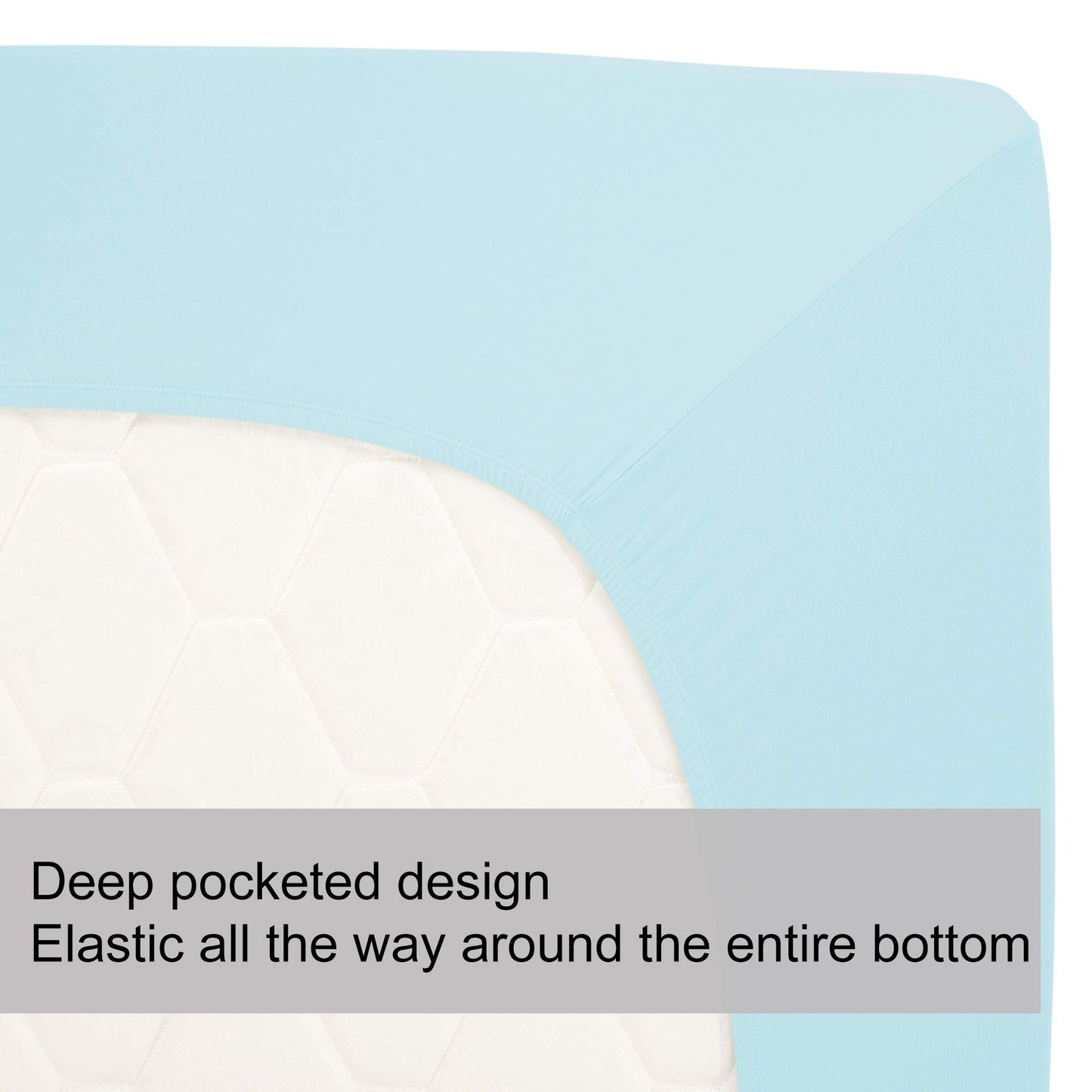 Barossa Design Soft Stretch Fitted Sheet