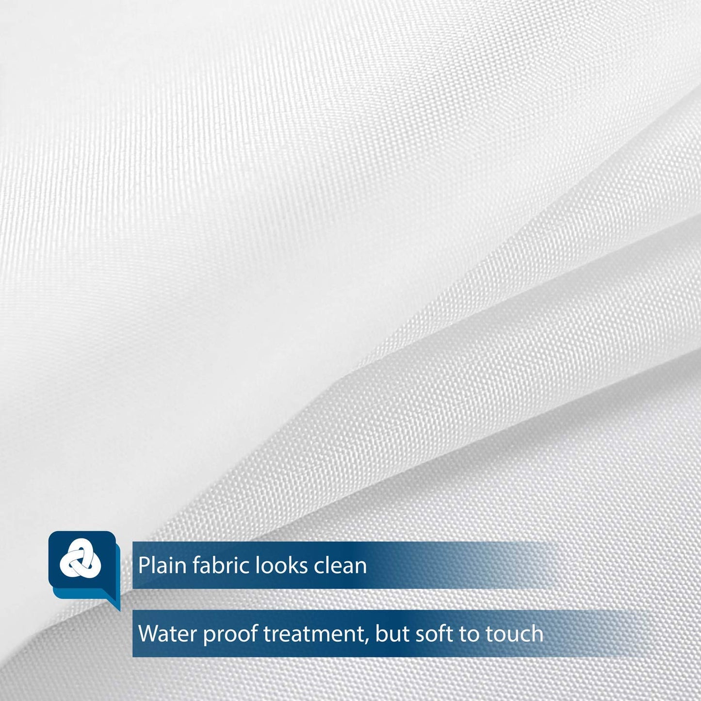 Barossa Design Waterproof Fabric Shower Curtain or Liner Microfiber