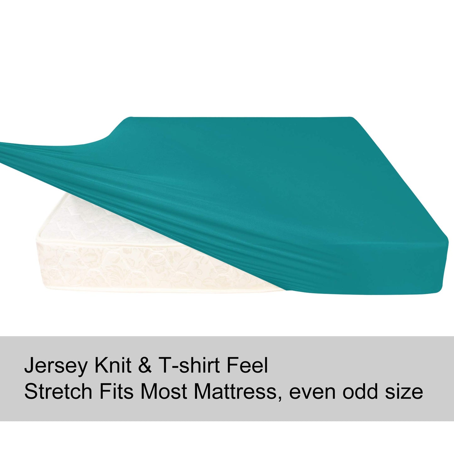 Barossa Design Soft Stretch Fitted Sheet