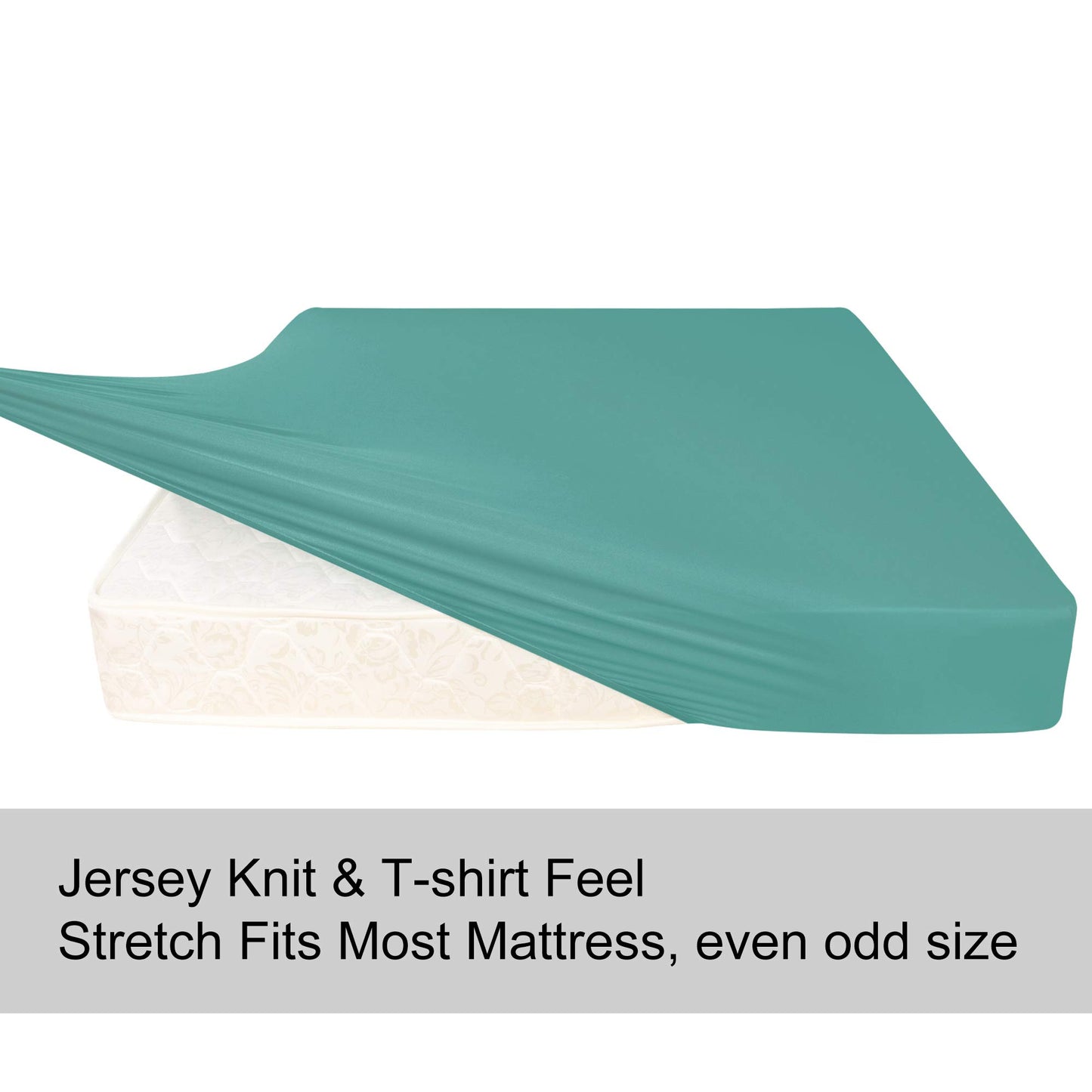 Barossa Design Soft Stretch Fitted Sheet