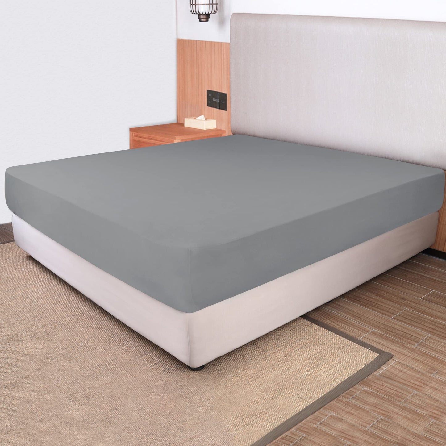 Barossa Design Soft Stretch Fitted Sheet