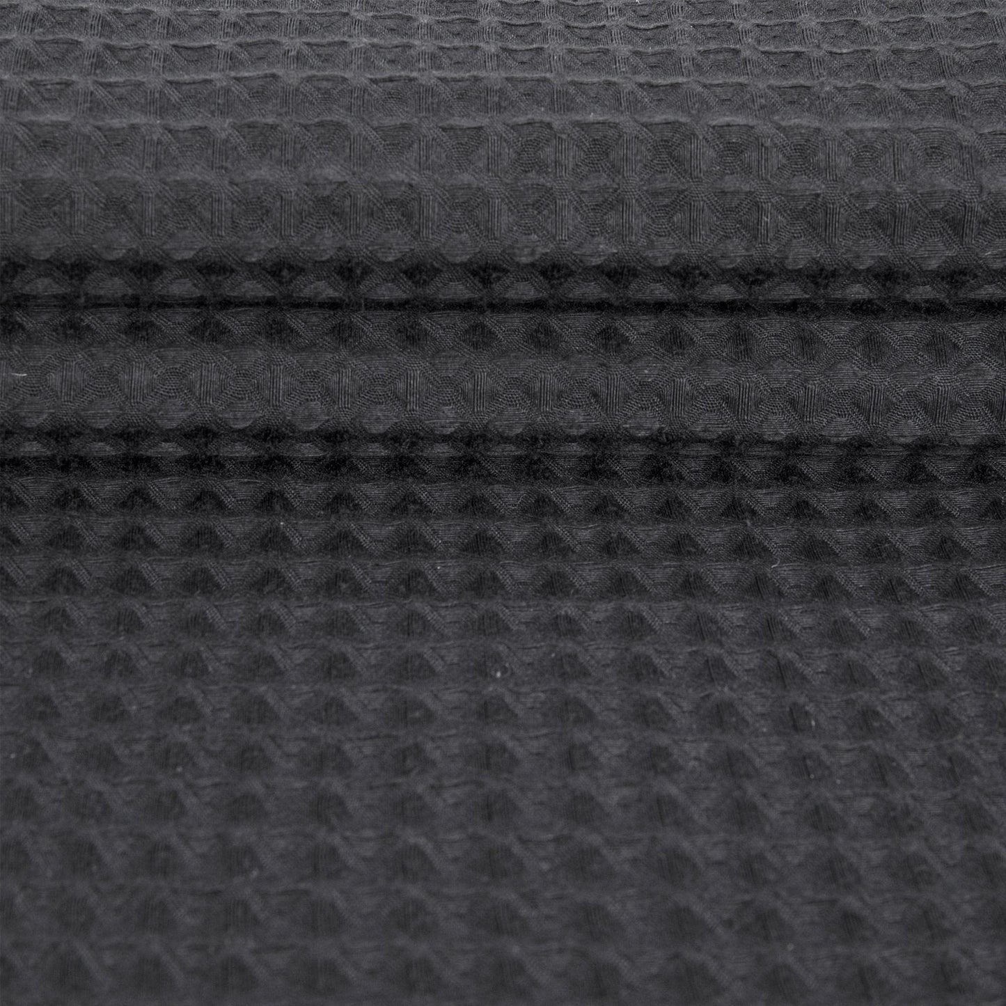 Barossa Design Waffle Weave Shower Curtain with Snap-in Liner