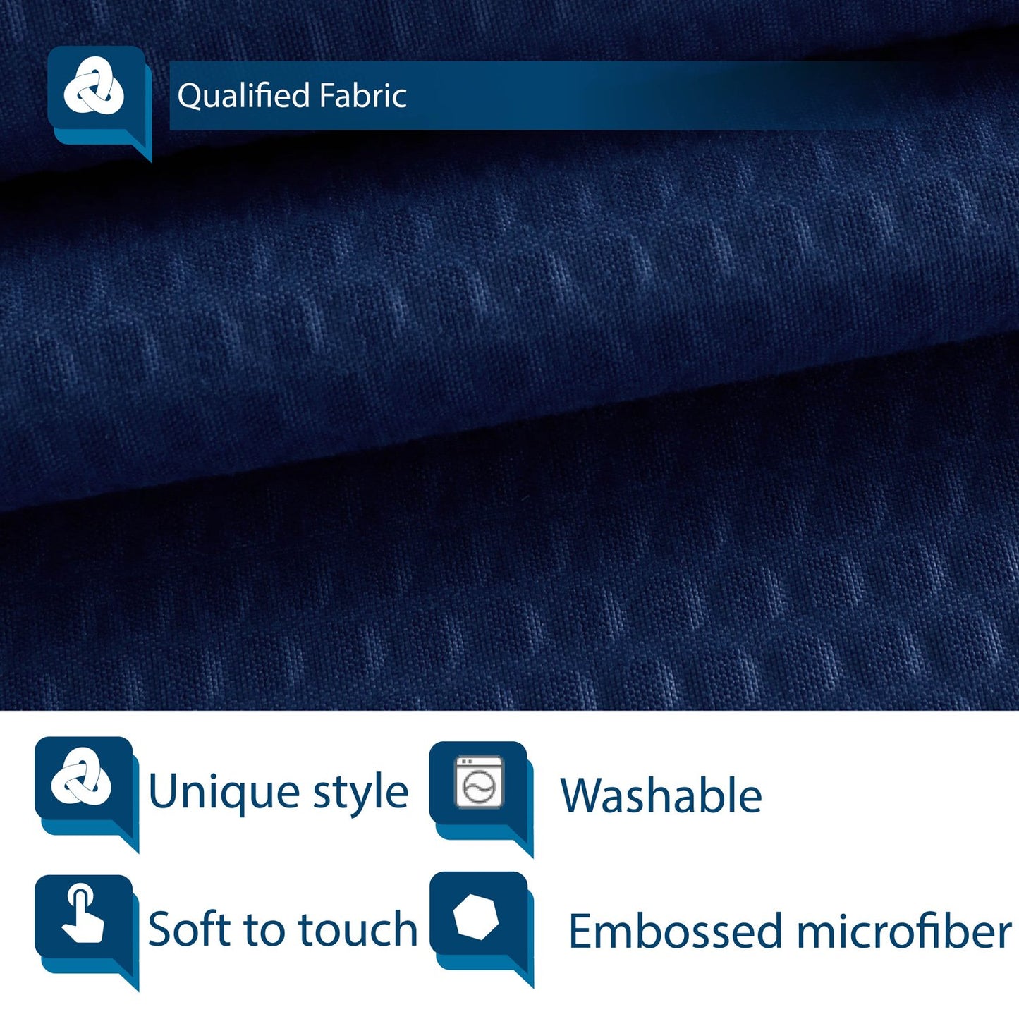 Barossa Design Waterproof Fabric Shower Curtain or Liner Microfiber