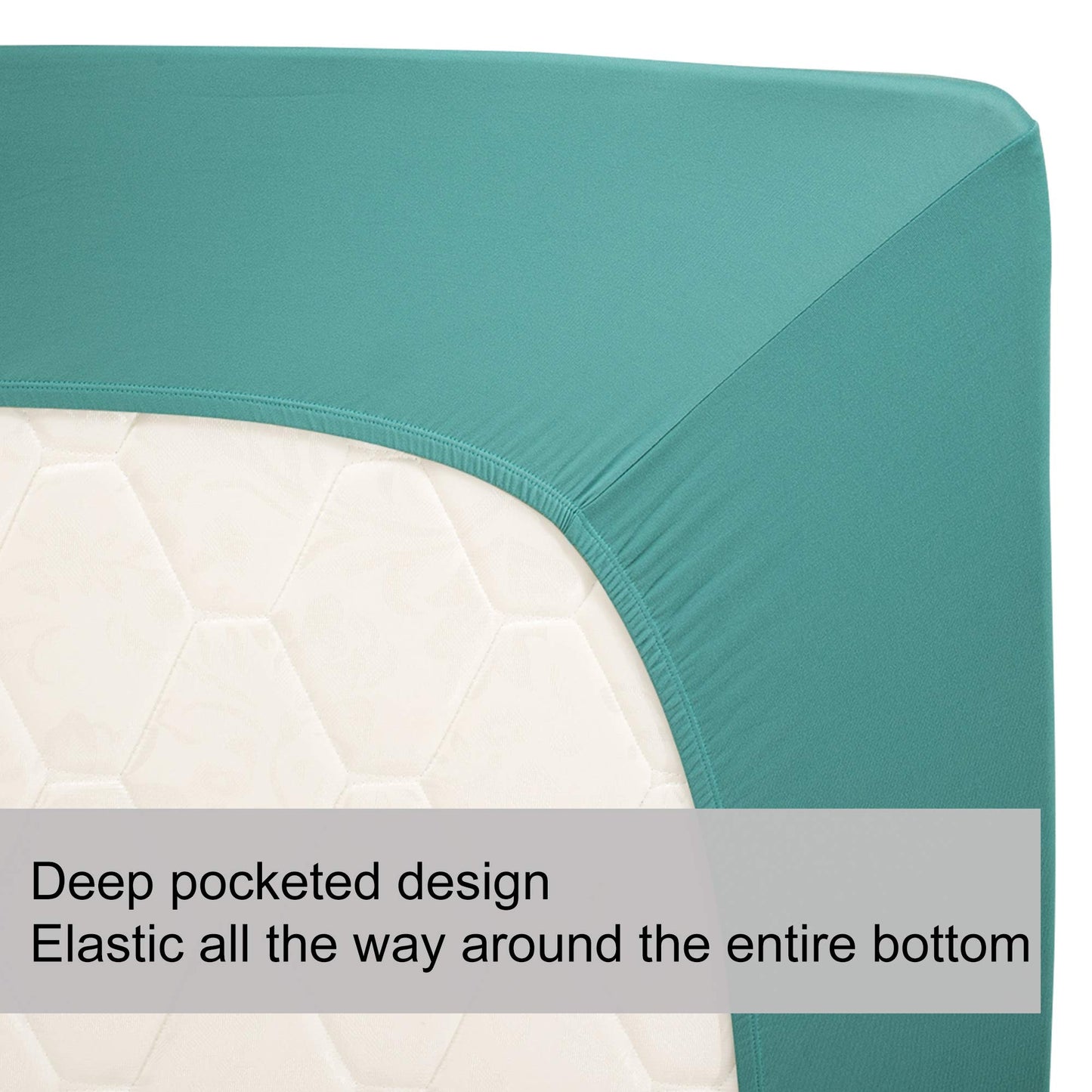 Barossa Design Soft Stretch Fitted Sheet