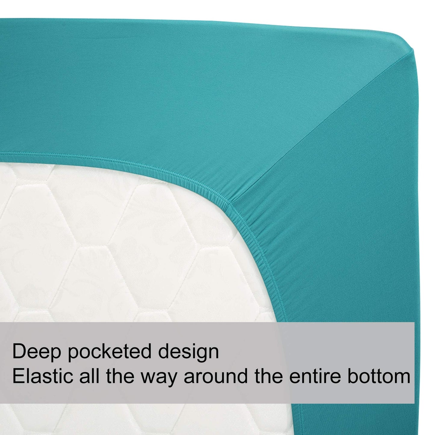 Barossa Design Soft Stretch Fitted Sheet