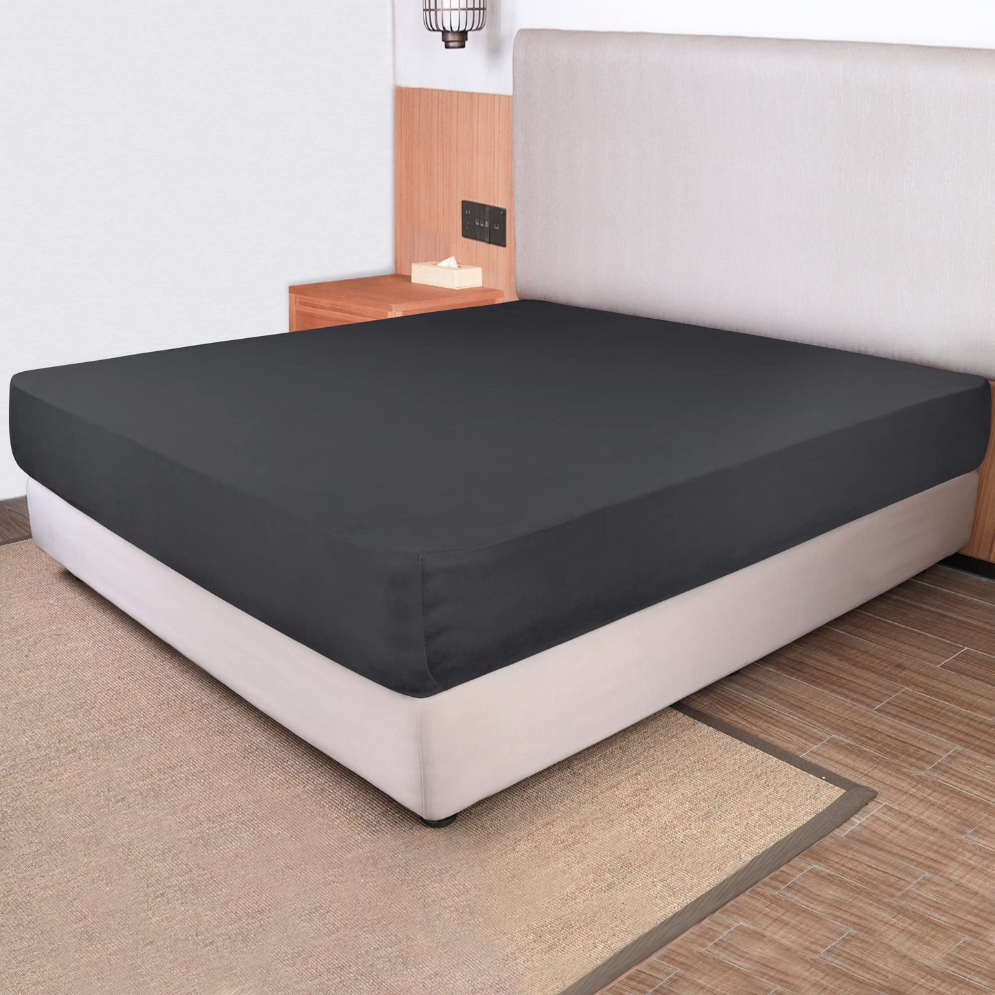 Barossa Design Soft Stretch Fitted Sheet