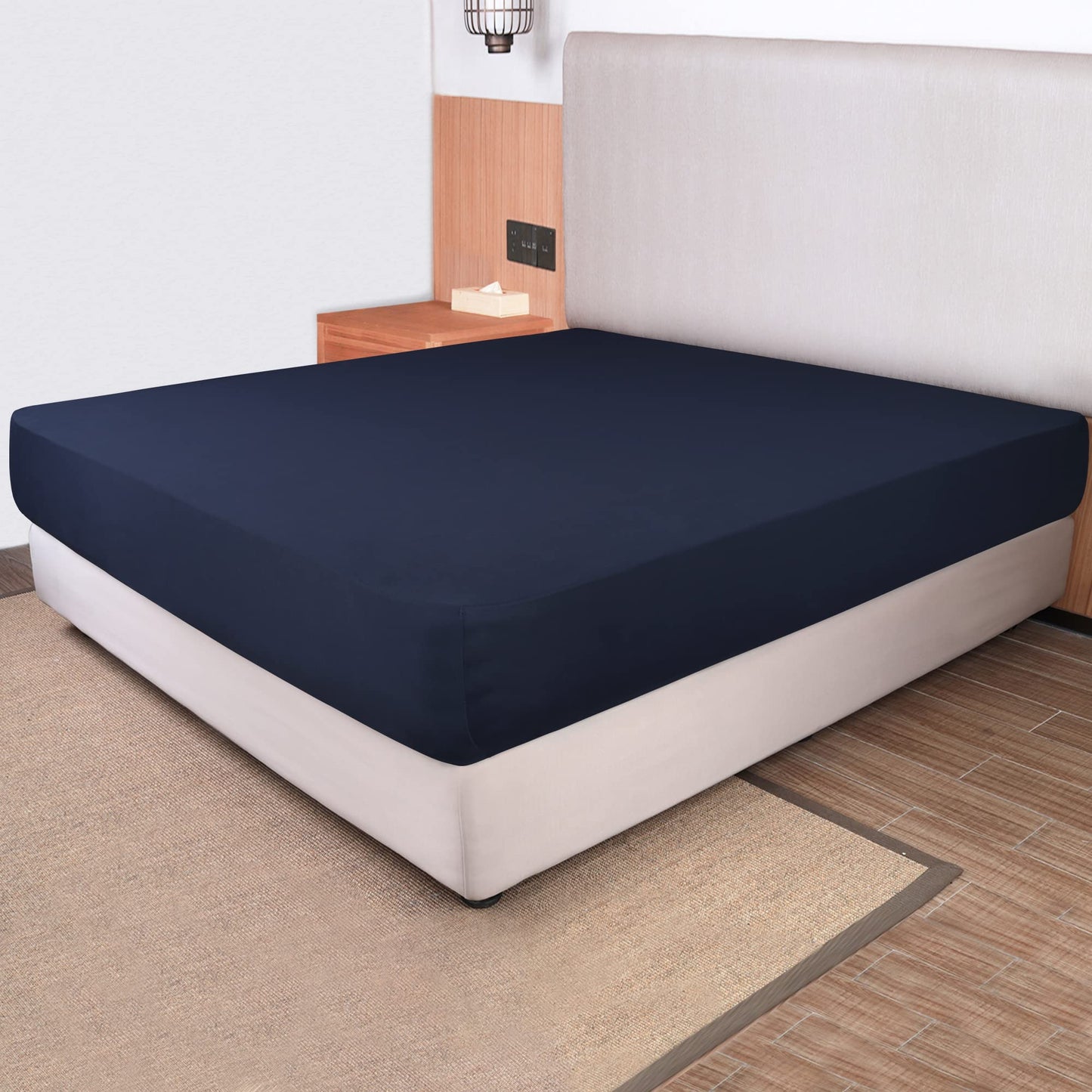 Barossa Design Soft Stretch Fitted Sheet