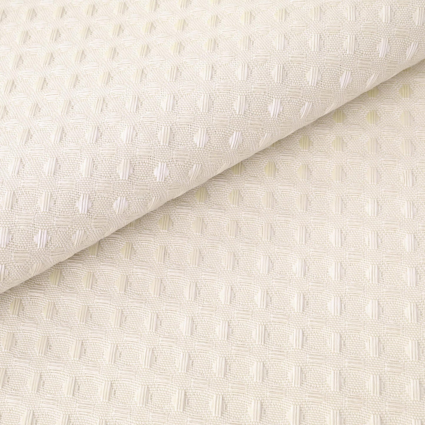 Barossa Design No Hooks Required Waffle Weave Shower Curtain with Snap in Liner