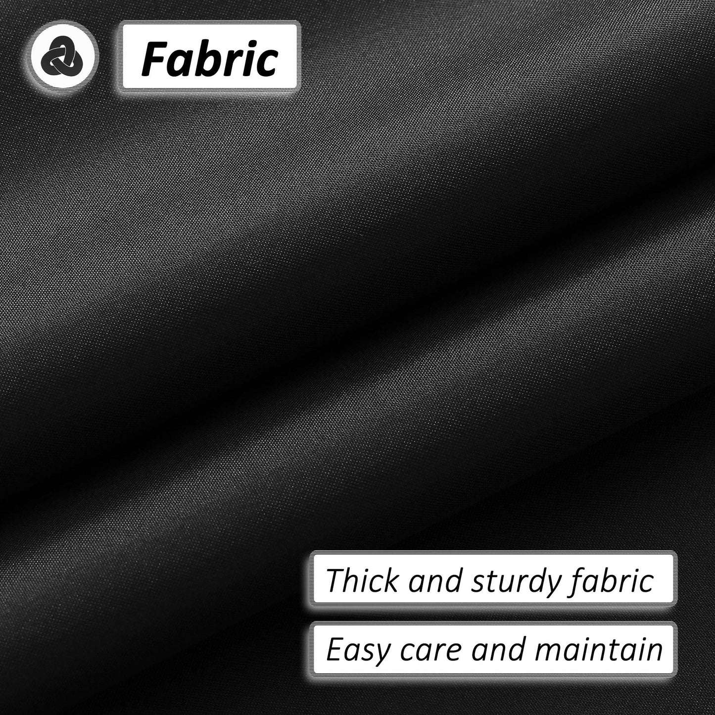 Barossa Design Water-Repellent Fabric Shower Curtain or Liner with 9 Handy Mesh Pockets