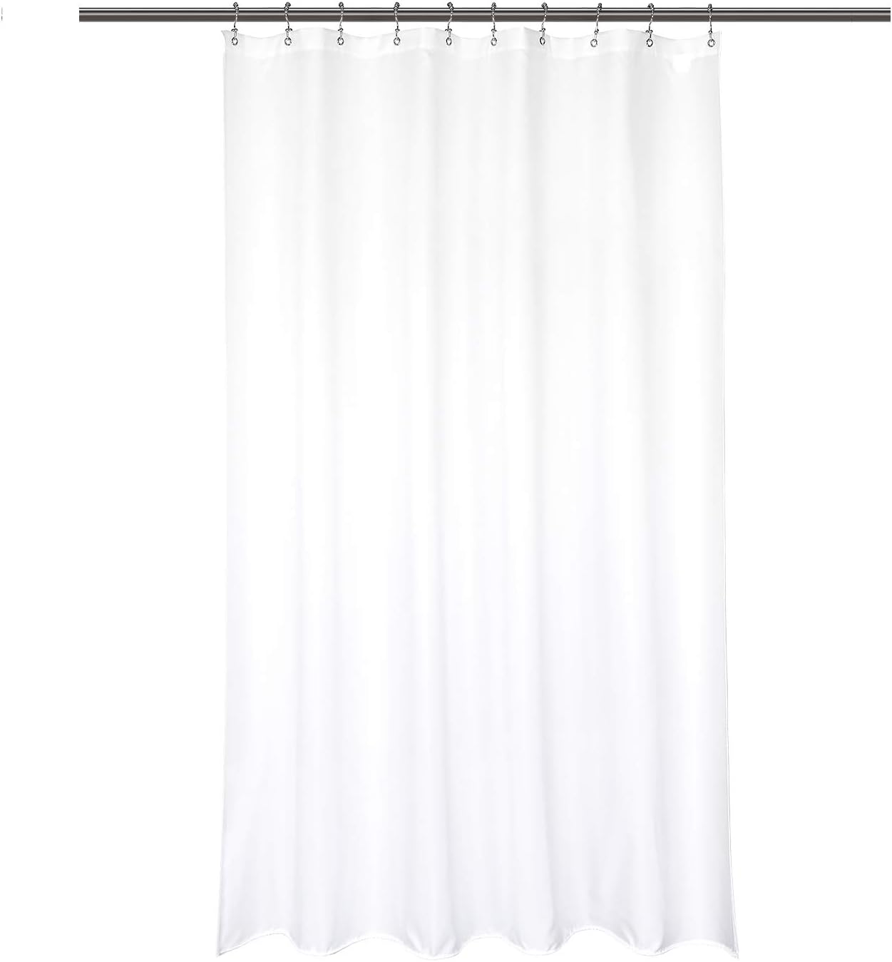 Barossa Design Hotel Quality Soft Fabric Shower Curtain Liner