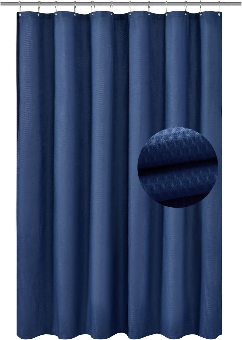 Barossa Design Hotel Quality Soft Fabric Shower Curtain Liner