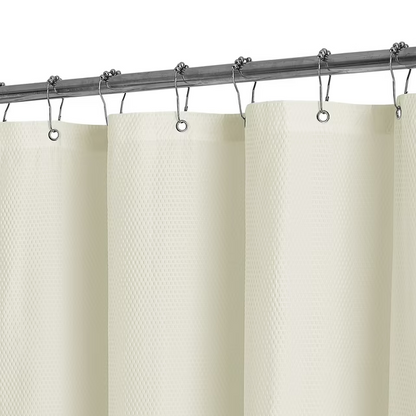 Barossa Design Soft Light-Weight Microfiber Fabric Shower Liner or Curtain, Hotel Quality, Machine Washable, Water Repellent, 70 x 72 inches