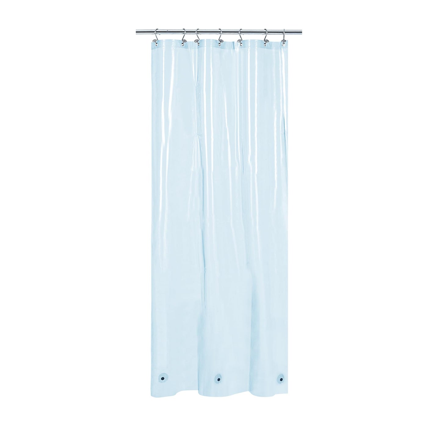 Barossa Design Premium PEVA Plastic Shower Liner with Rustproof Grommets