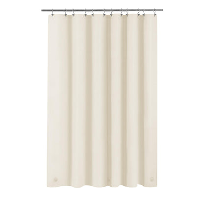 Barossa Design Premium PEVA Plastic Shower Liner with Rustproof Grommets