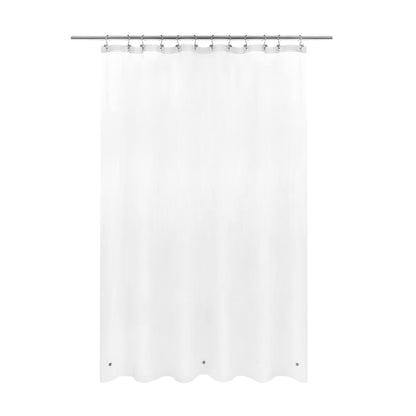Barossa Design Premium PEVA Plastic Shower Liner with Rustproof Grommets