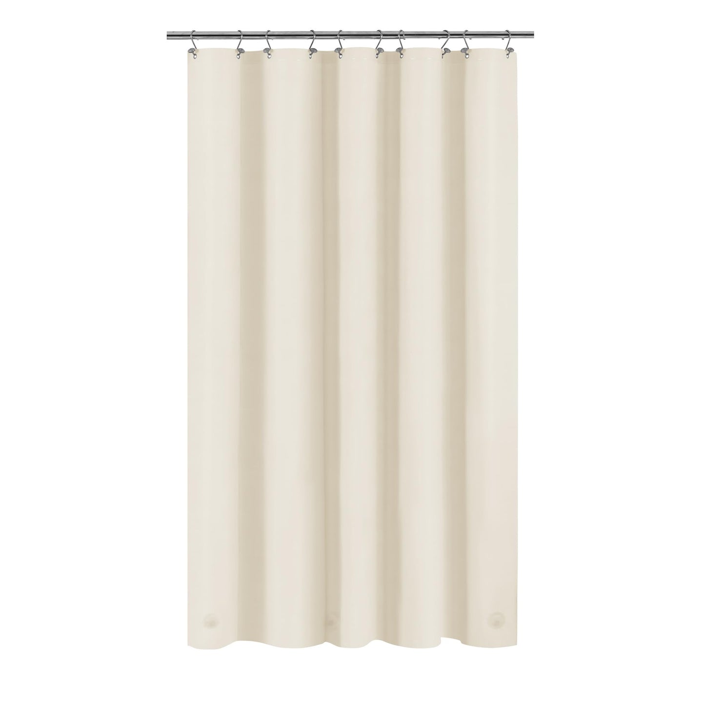 Barossa Design Premium PEVA Plastic Shower Liner with Rustproof Grommets