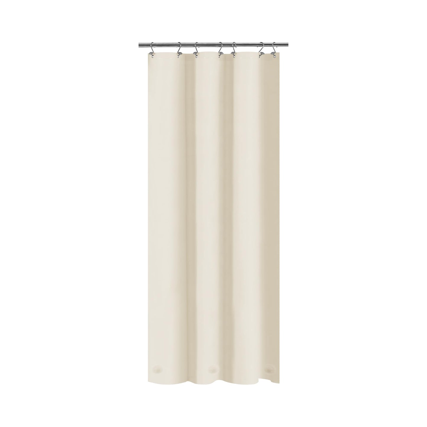 Barossa Design Premium PEVA Plastic Shower Liner with Rustproof Grommets