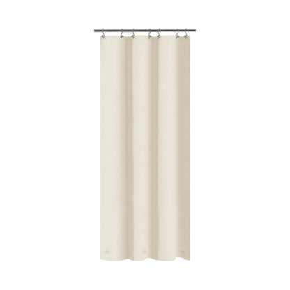 Barossa Design Premium PEVA Plastic Shower Liner with Rustproof Grommets