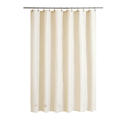 Barossa Design Premium PEVA Plastic Shower Liner with Rustproof Grommets