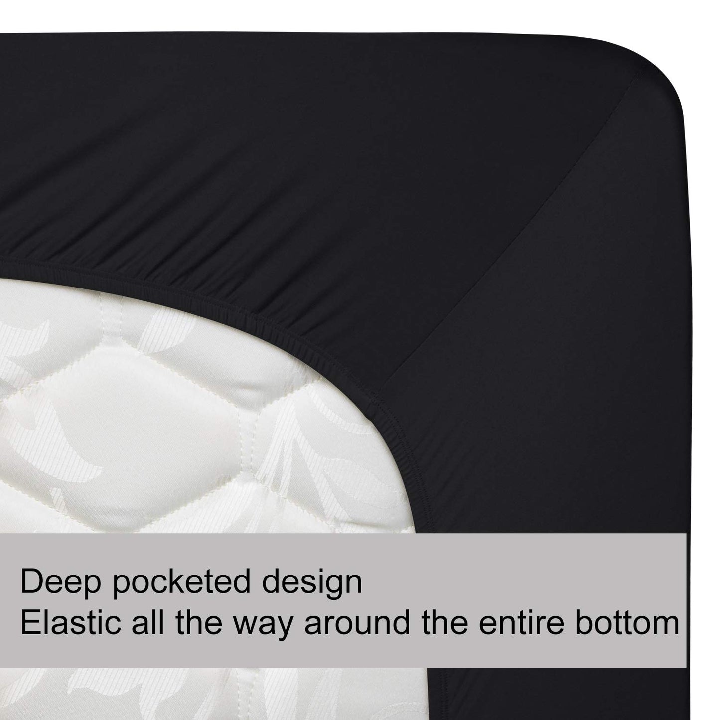 Barossa Design Soft Stretch Fitted Sheet