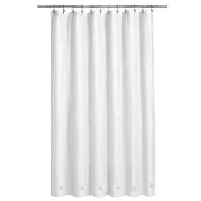 Barossa Design Premium PEVA Plastic Shower Liner with Rustproof Grommets