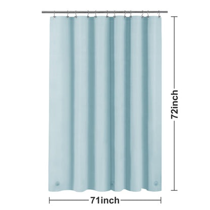 Barossa Design Premium PEVA Plastic Shower Liner with Rustproof Grommets