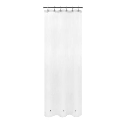 Barossa Design Premium PEVA Plastic Shower Liner with Rustproof Grommets