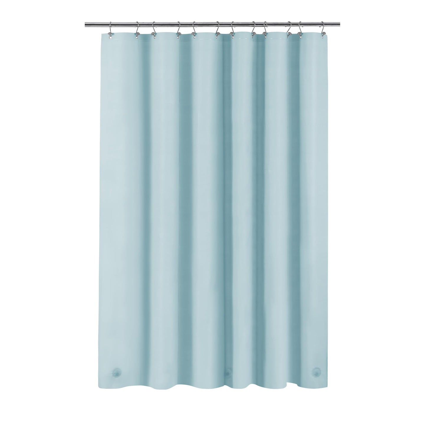 Barossa Design Premium PEVA Plastic Shower Liner with Rustproof Grommets