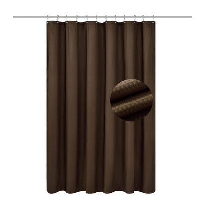 Barossa Design Waterproof Fabric Shower Curtain or Liner Microfiber