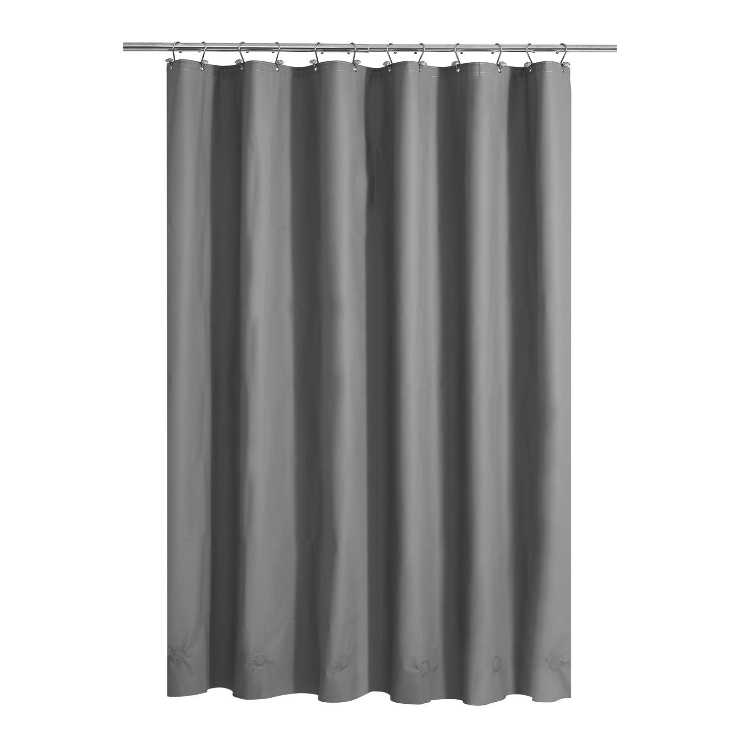 Barossa Design Premium PEVA Plastic Shower Liner with Rustproof Grommets
