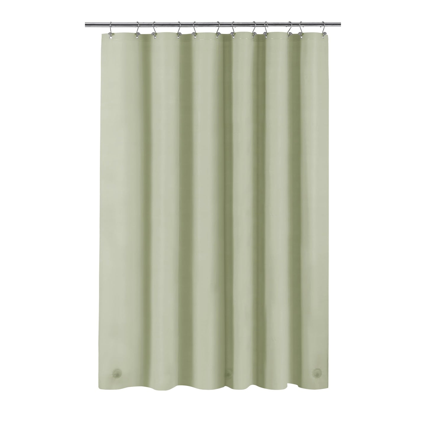 Barossa Design Premium PEVA Plastic Shower Liner with Rustproof Grommets
