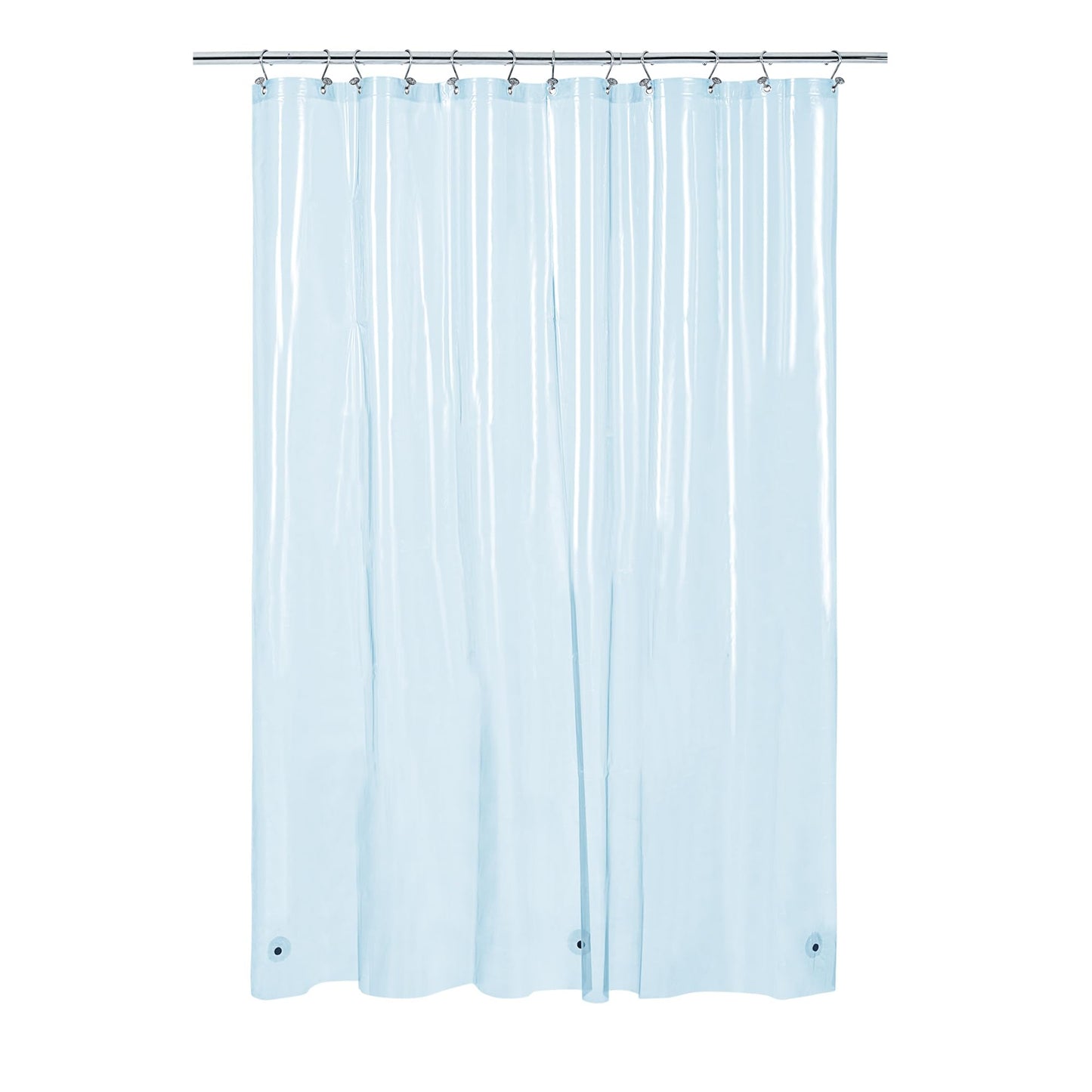 Barossa Design Premium PEVA Plastic Shower Liner with Rustproof Grommets