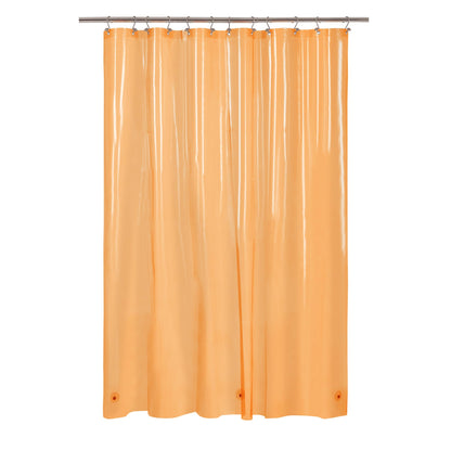 Barossa Design Premium PEVA Plastic Shower Liner with Rustproof Grommets