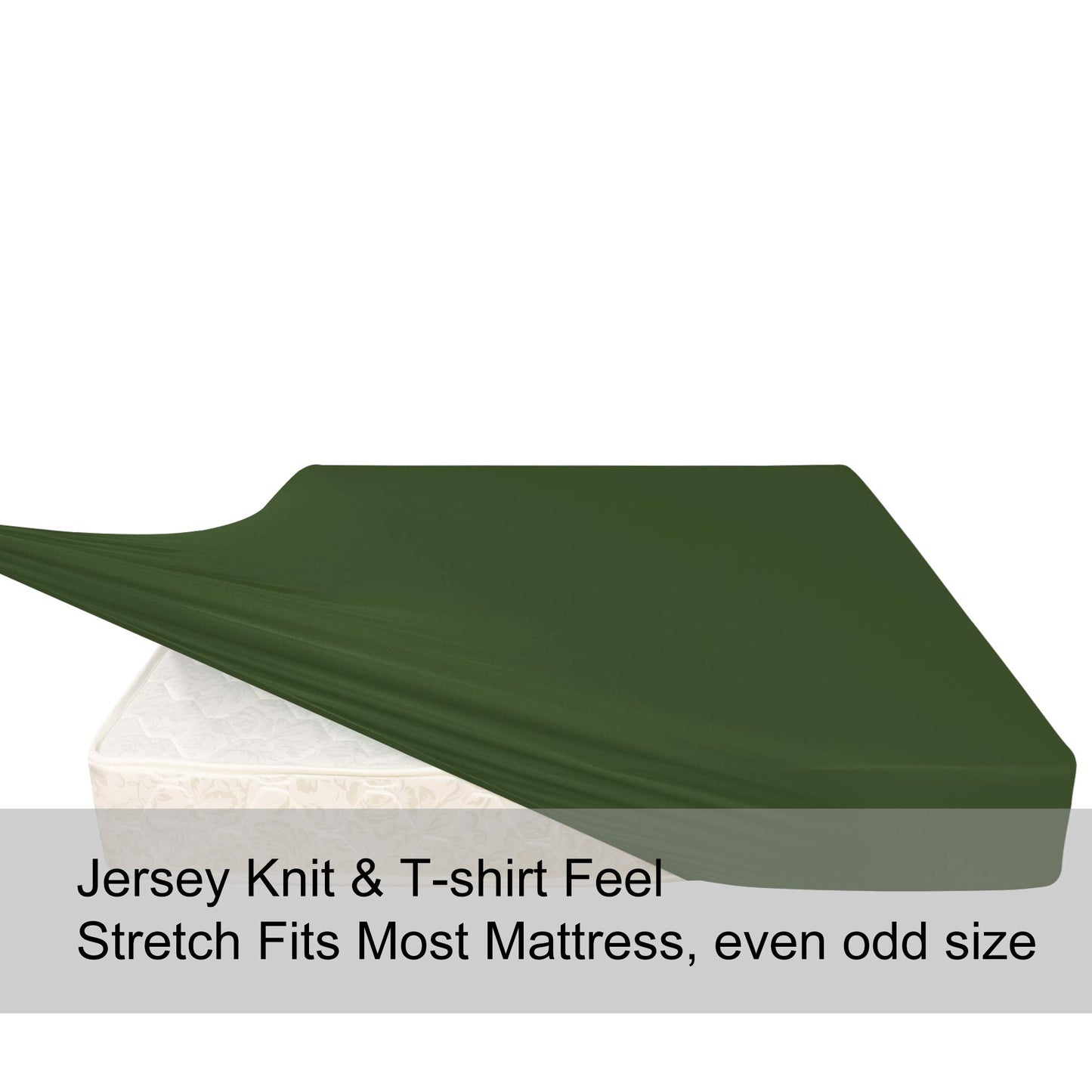 Barossa Design Soft Stretch Fitted Sheet