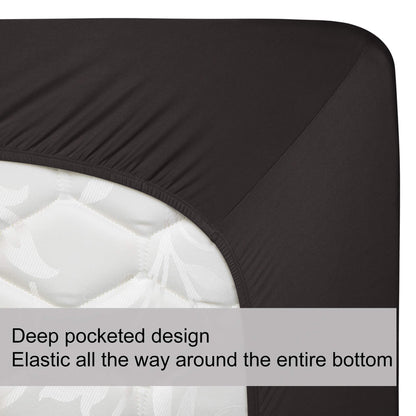 Barossa Design Soft Stretch Fitted Sheet
