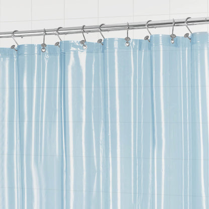 Barossa Design Premium PEVA Plastic Shower Liner with Rustproof Grommets