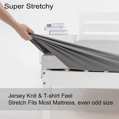 Barossa Design Soft Stretch Fitted Sheet