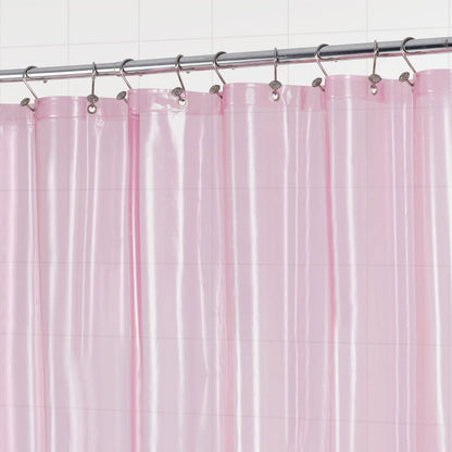 Barossa Design Premium PEVA Plastic Shower Liner with Rustproof Grommets
