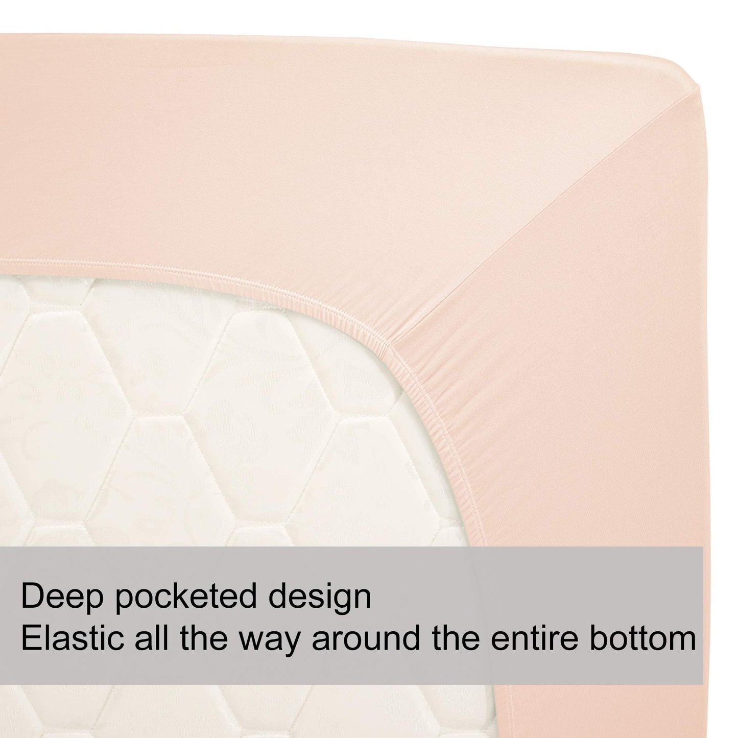 Barossa Design Soft Stretch Fitted Sheet
