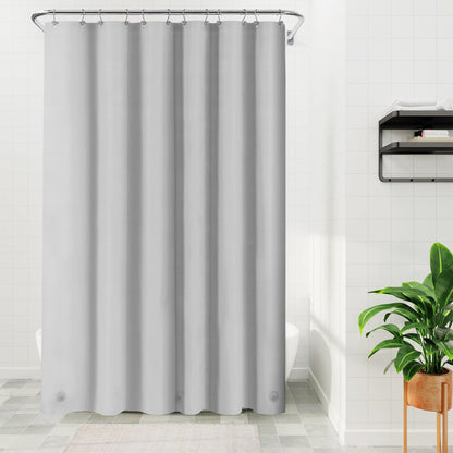 Barossa Design Premium PEVA Plastic Shower Liner with Rustproof Grommets